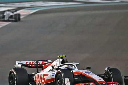 Hülkenberg dreht Runden im Haas: Hülkenberg dreht Runden im Haas: