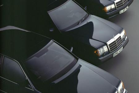 Mercedes S-Klasse W140, W 124, Kompakt-Klasse W 201