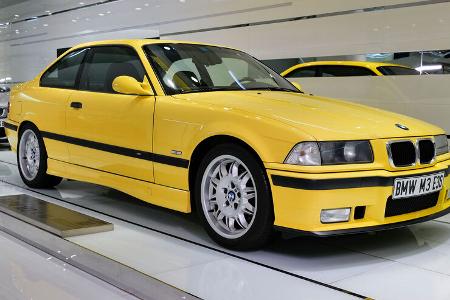 BMW M3 E36 3.2 Coupé Dakargelb (1997) Front