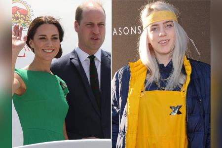 William und Kate in Boston: Auch Billie Eilish und Annie Lennox kommen