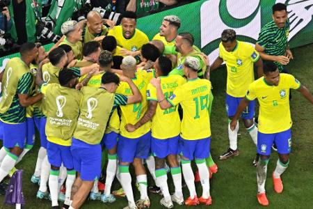 Arbeitssieg ohne Neymar: Brasilien im Achtelfinale