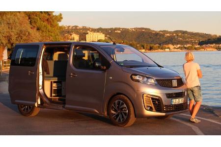 Dailycamper, Fiat Scudo, Microcamper, Sonnenuntergang, 2023, Camping