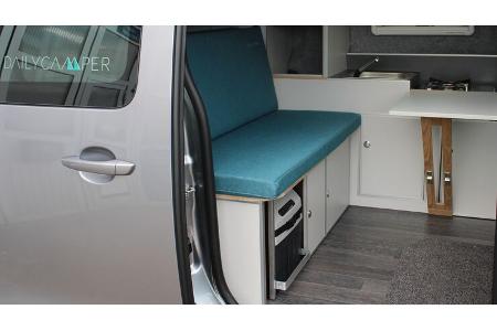 Dailycamper, Fiat Scudo, Microcamper, Toilette, WC, Sitzbank