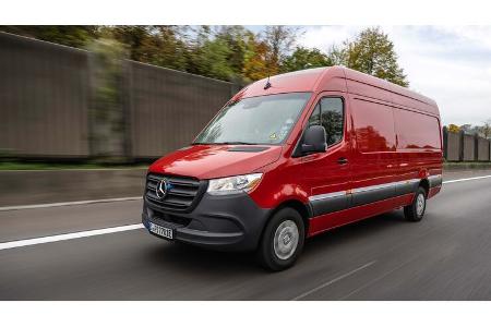 Mercedes E-Sprinter (2023) Real-Drive-Test
