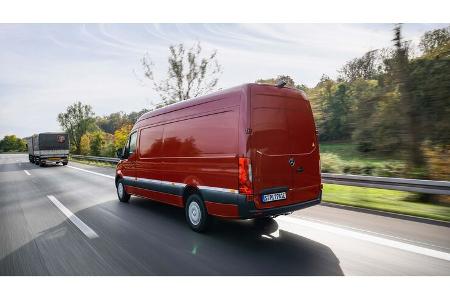Mercedes E-Sprinter (2023) Real-Drive-Test