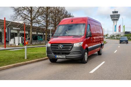 Mercedes E-Sprinter (2023) Real-Drive-Test