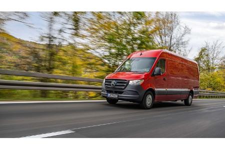 Mercedes E-Sprinter (2023) Real-Drive-Test