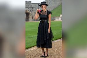 Ritterschlag: Tennis-Star Emma Raducanu erschien im teuren Dior-Outfit