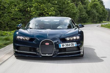 Bugatti Chiron, Frontansicht