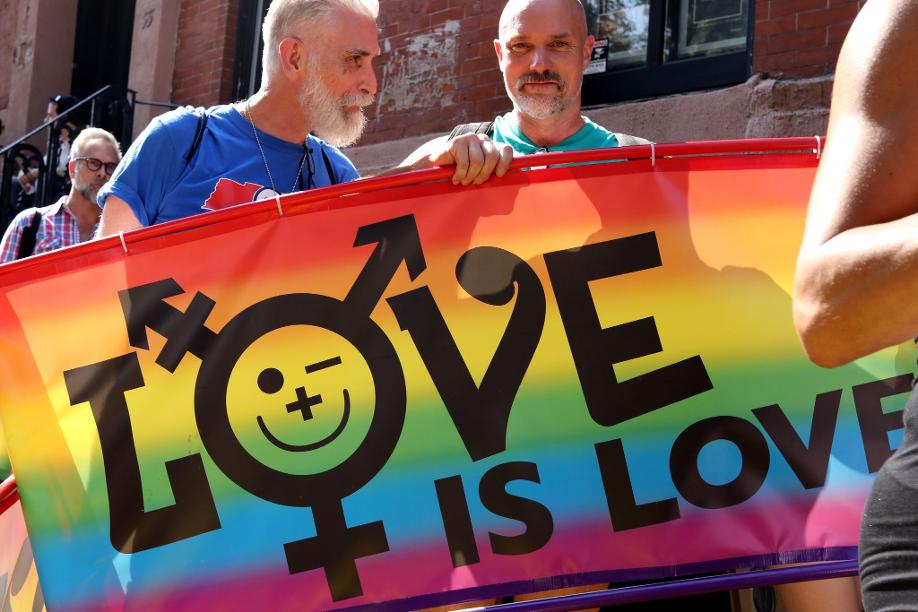 Anhänger der LGBTQ-Bewegung in New York.