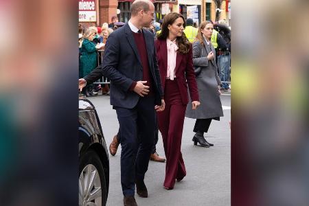 Tag zwei in Boston: Kate und William im weihnachtlichen Partnerlook