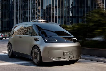 Zeekr M-Vision Concept autonom Waymo Van Geely SEA-M Plattform