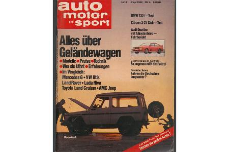 75 Jahre AMS Audi Quattro