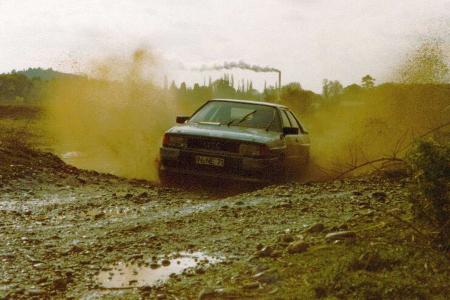 Audi Quattro (1980) Rallye Erprobung Miramas