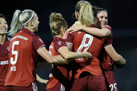 Frauen-Bundesliga: Bayern vorerst auf Rang zwei Frauen-Bundesliga: Bayern vorerst auf Rang zwei