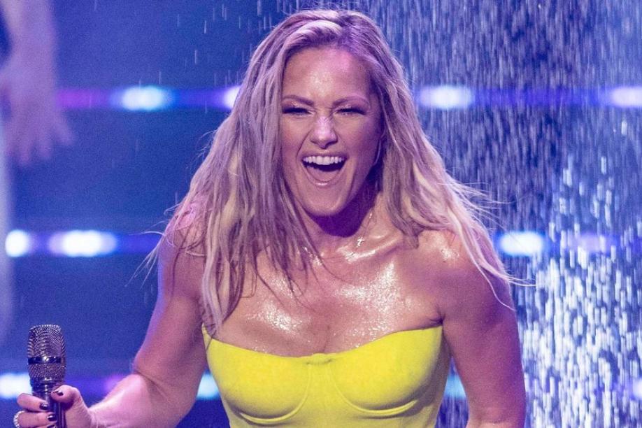 Helene Fischer beim Knallhart-Training mit dem Cirque du Soleil