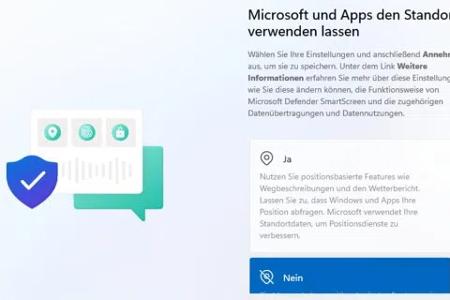 Microsoft und Apps den Standort verwenden lassen