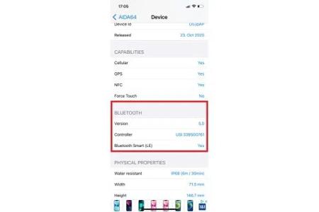 Per System-App wie Aida64 lässt sich die Bluetooth- Version Ihres Smartphones oder Tablets schnell herausfinden.