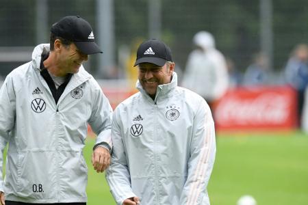 Flick reagiert betroffen auf Bierhoff-Aus Flick reagiert betroffen auf Bierhoff-Aus