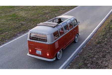 VW e-Bulli T1 Samba Elektro-Umbau (1966)