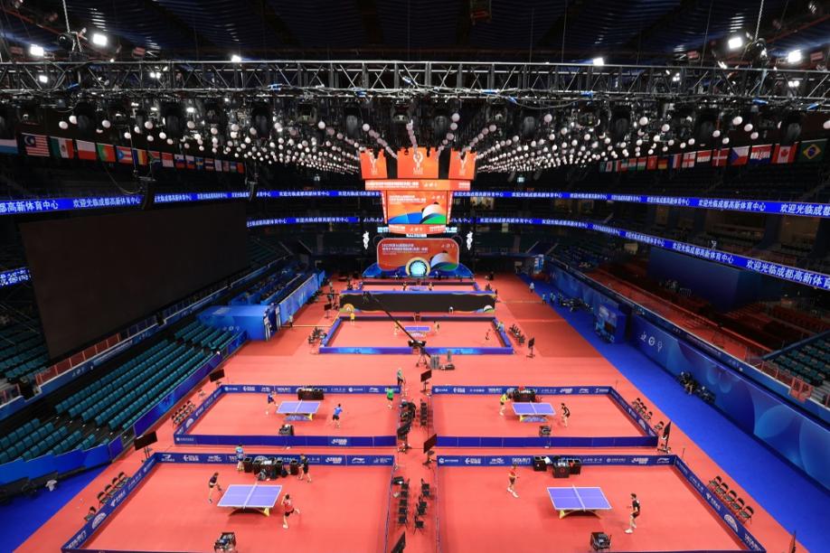 Auch TischtennisWM 2025 in Katar
