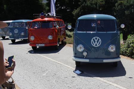 70 Jahre VW Transporter bei The Quail 2019