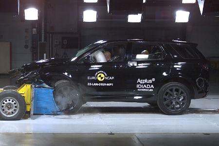 EuroNCAP Crashtest Land Rover Discovery Sport