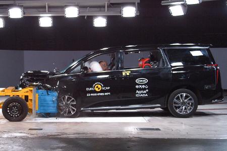 EuroNCAP Crashtest Maxus Mifa 9