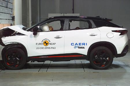 EuroNCAP Crashtest Chery Omoda 5