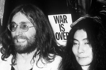 Yoko Ono und John Lennon