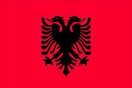 Flagge Albanien