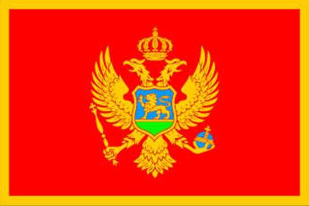 Flagge Montenegro