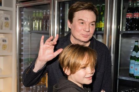 Mike Myers: Vater-Sohn-Ausflug auf dem roten Teppich