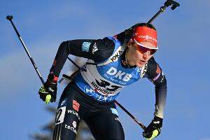 Biathlon: Frauen-Staffel verpasst Podest - Frankreich siegt