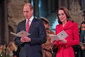 Prinzessin Kate sorgt im roten Kleid für Weihnachtsstimmung