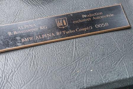 1986 BMW Alpina B7 Turbo Coupe/1 Auktion
