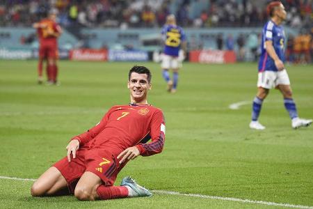 Álvaro Morata (Spanien) - Auch wenn Spanien am Ende gegen Japan etwas ums Achtelfinale bangen musste, stach Morata in der Vorrunde heraus. Drei Tore und ein Assist sprechen für den 30-jährigen Routinier.