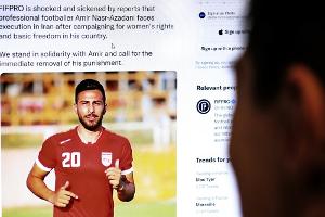 Iranischem Fußballer Nasr-Azadani droht Hinrichtung