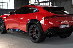 Breite Backen für den Ferrari-SUV