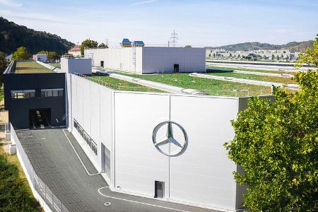 Mercedes Daimler Werk Untertürkheim Batteriefabrik Brühl
