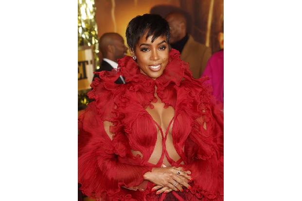 ...sowie Sängerin und Schauspielerin Kelly Rowland.