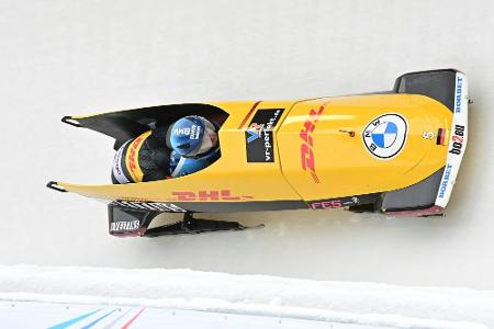 Bob: Nolte und Kalicki erneut auf dem Podium