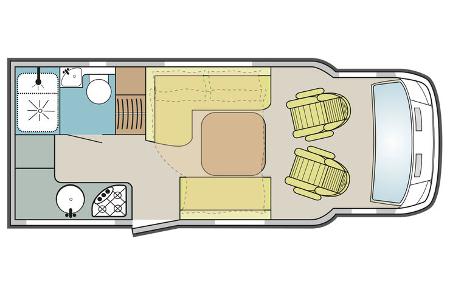 Benimar Tessoro 481 Grundriss