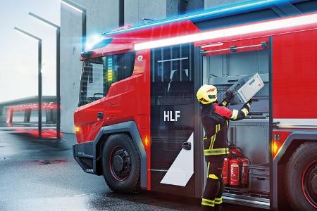 Rosenbauer Revolutionary Technology Elektro Feuerwehr