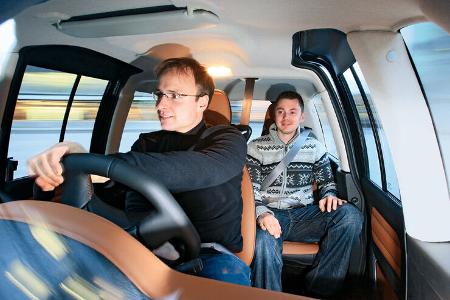 Microbus Mia, Innenraum