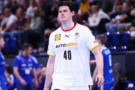 Rückraum Mitte: Simon Ernst (SC DHfK Leipzig)