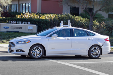 Ford Fusion (US) 2016 Hybrid Autonomous Drive