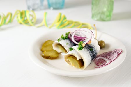 Katerfrühstück mit Rollmops