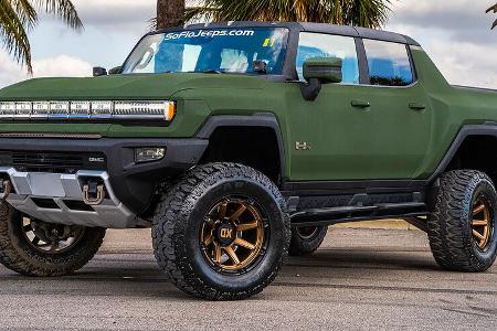 SoFlo Customs GMC Hummer EV Elektro Pick-up Tuning
