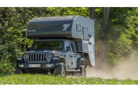 Tischer Box 230S/Jeep Gladiator Fahrt
